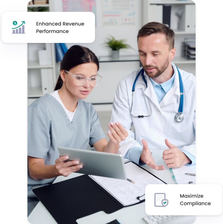 I-powered revenue cycle management dashboard for hospitals