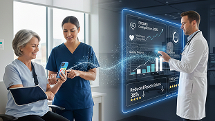digital first patient engagement measurable outcomes hospitals card